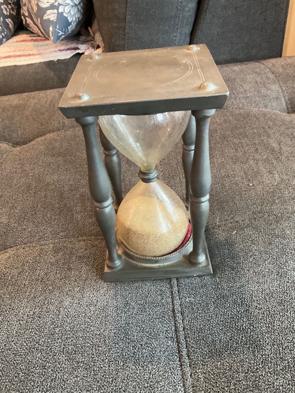EUC Vintage Royal Holland Pewter Hourglass